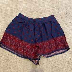 Abercrombie soft Ikat shorts